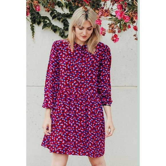 SugarHill Brighton Danica Smock Dress - Confetti Petals NWT 8 - Picture 12 of 12